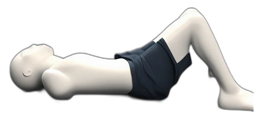 Abdominal brace, hold position