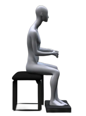 Ankle pumps, position