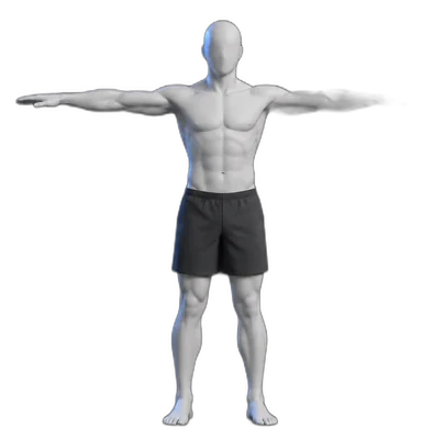 Arm circles, start position