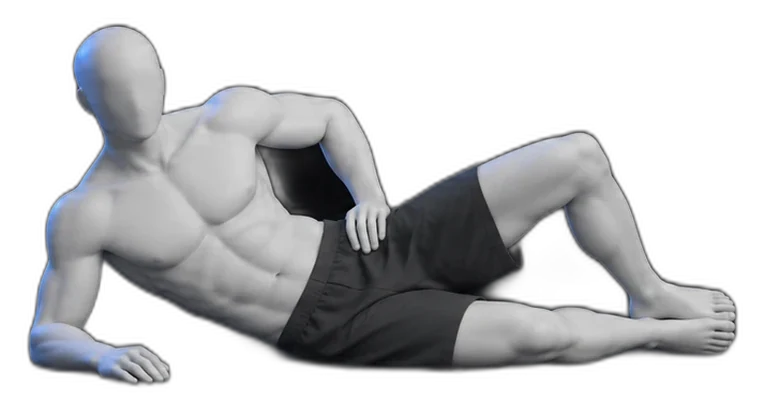 Clamshells, end position