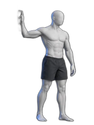 Doorway chest stretch, hold position