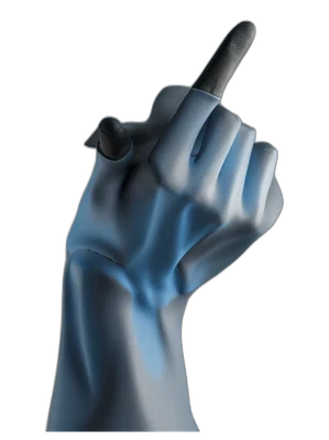 Make a fist and open, end position