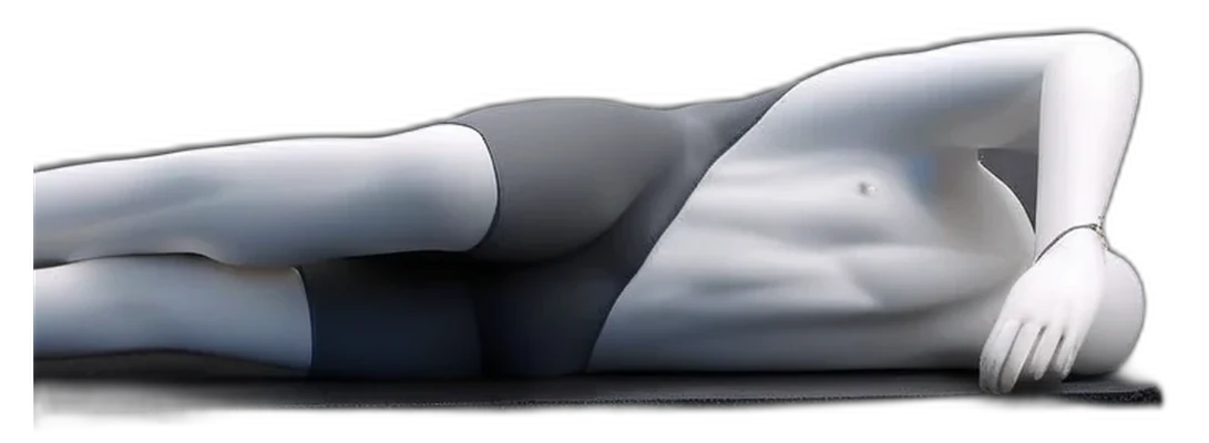 Leg lifts on your stomach, start position