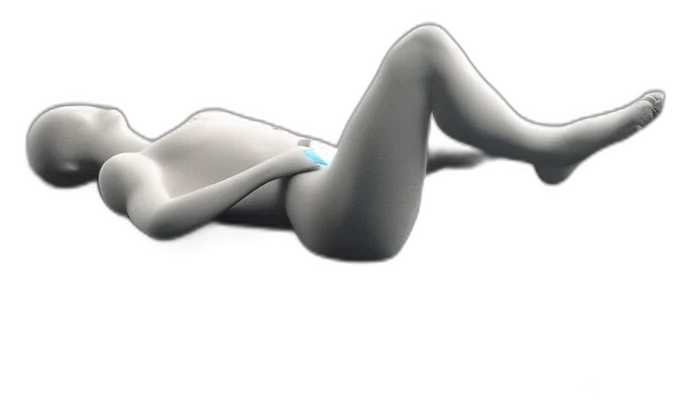 Thigh squeezes, hold position