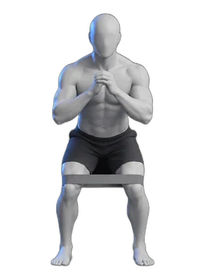 Side stepping, start position