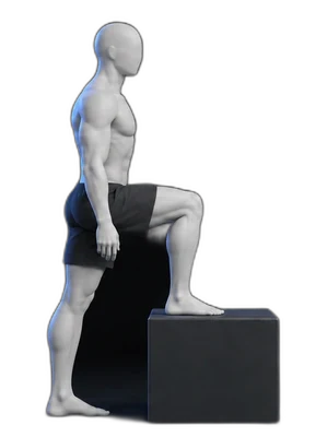 Step-ups, start position