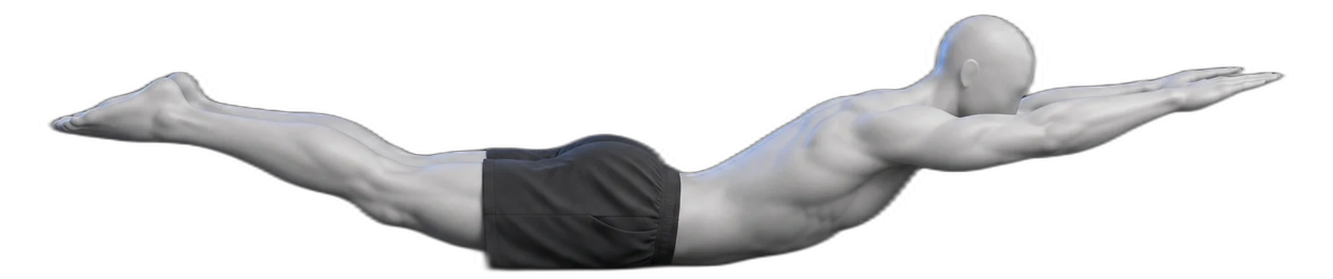 Superman, end position