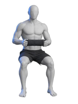 Towel wring, start position