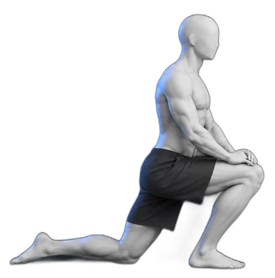 Forward-and-back weight shifts, end position