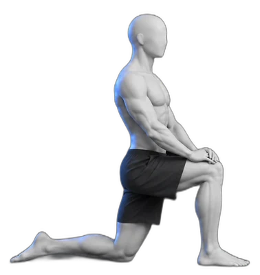 Forward-and-back weight shifts, start position
